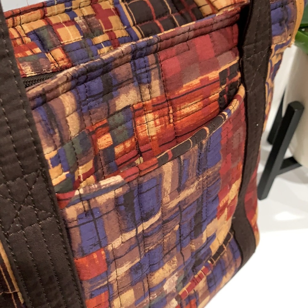 Donna Sharp Jenna Bag, Rustic Plaid - image 3